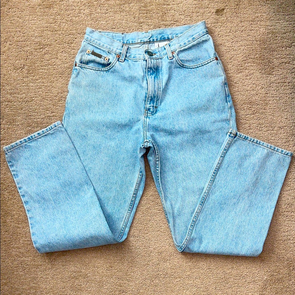 Calvin Klein Jeans Sky Blue Straight Leg